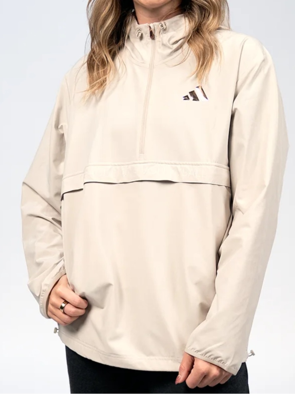 LOVB X Adidas Anorak Volleyball Pullover Hoodie XL NWT
